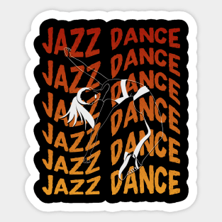 Jazz Dance Sticker